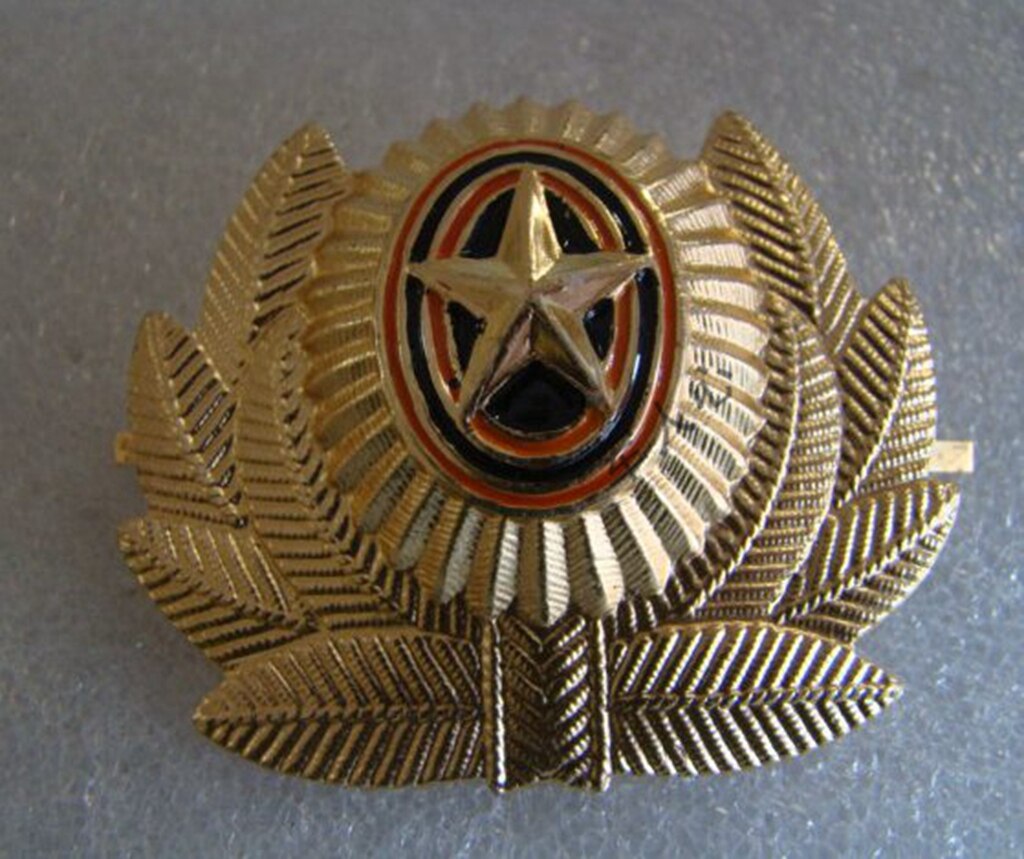 소련 육군 소련 러시아 군사 금속 모자, 모자 배지, 칵테일 휘장